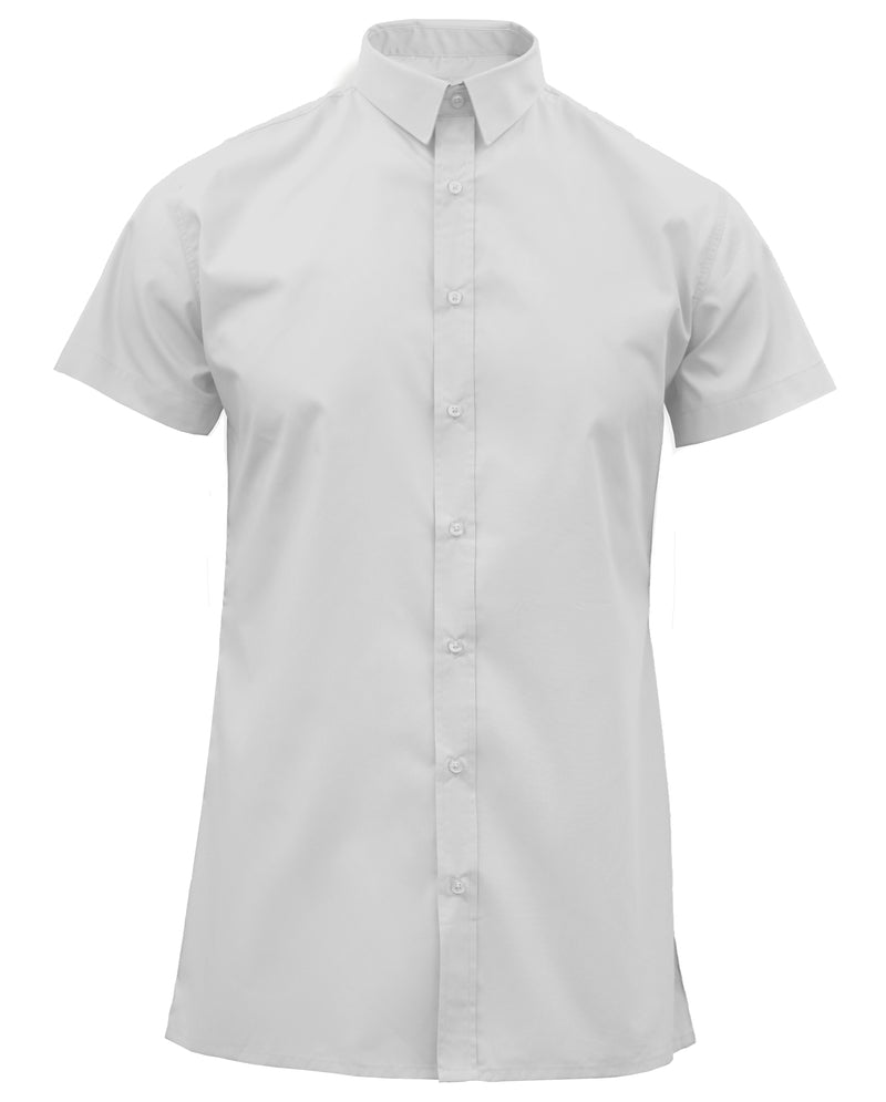 Hunter Short Sleeve White Shirt
