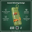 Ion8 Pod Stainless Steel Water Bottle