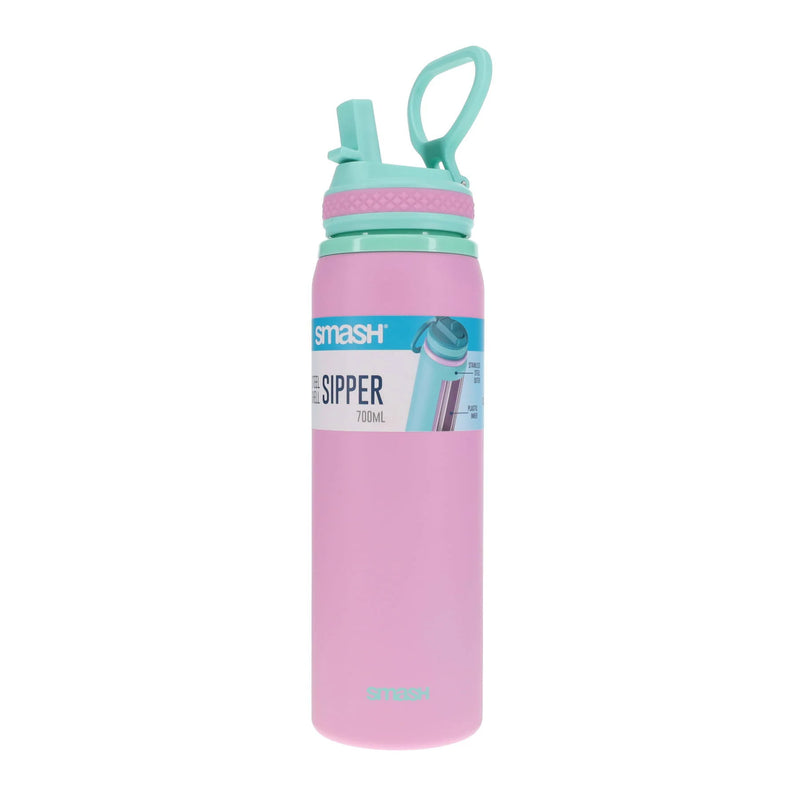 Smash 700ml Steel Shell Sipper Bottle