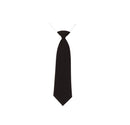 Elastic Brown Tie