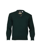 Jumper V Neck Bottle Hunter 70/30