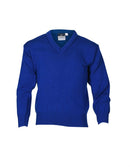 Jumper V Neck Royal Hunter 70/30