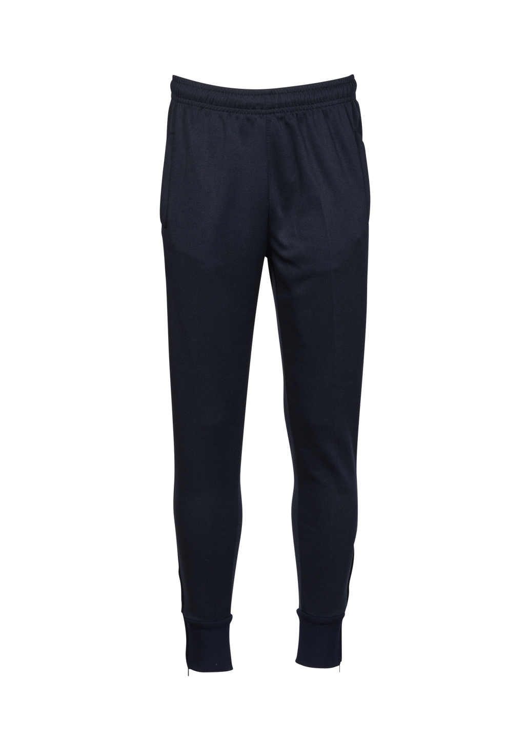 Navy red sale track pants