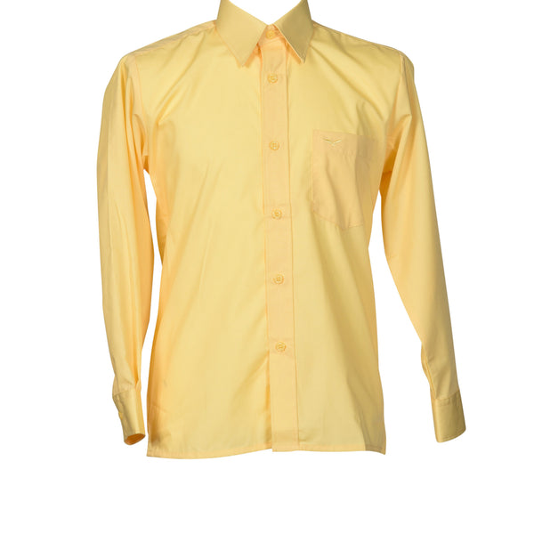 Long yellow shirt discount